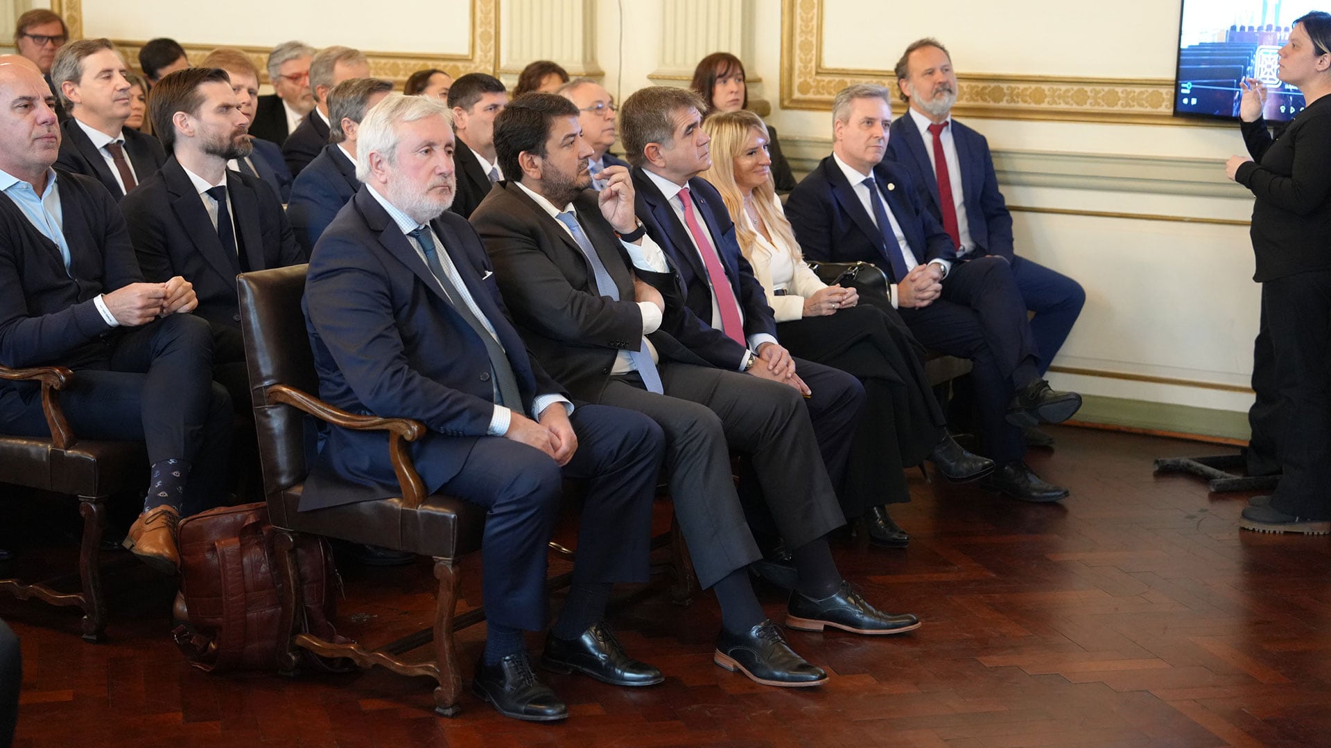 De la ceremonia de apertura también participaron el Procurador, Julio Conte Grand; el ministro de Justicia bonaerense, Martín Mena y demás representantes del ámbito judicial y legislativo