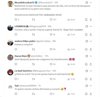 Las opiniones están divididas, pues algunos apoyan la acción y otros la rechazan (@Juaneslc11/X)