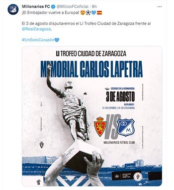 El vigente campeón de Colombia