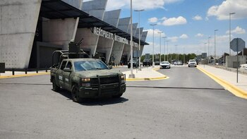 Personal militar en Tamaulipas
(SEDENA)/Handout