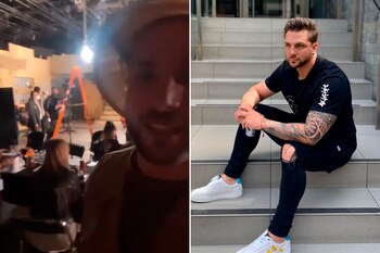 Nicola Porcella graba su primera