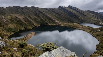 Gonzalo Linnus Martos intentó secar la laguna de Guasca para extraer metales, lo que convirtió el sitio en el actual Pantano de Martos - crédito Google Maps