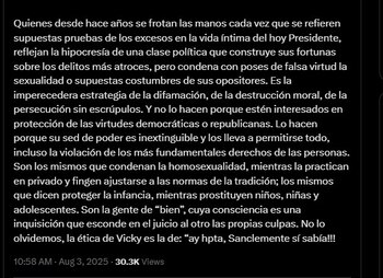 Cielo RusInque criticó a quienes