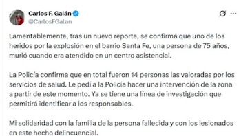 El alcalde de Bogotá confirmó