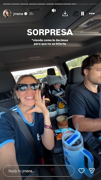 La sorpresa para Momo el hijo de Jimena Barón capturas