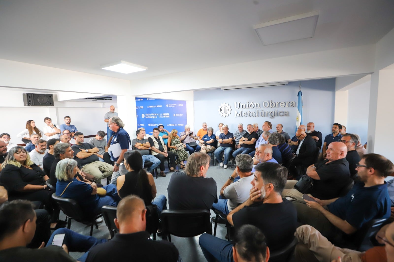 ATE, UOM, Aceiteros y pilotos formalizan un frente sindical de unidad, apostando a la confrontación directa y el rechazo frontal de la reforma laboral