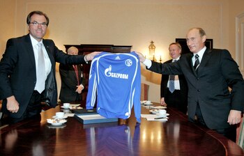 Vladimir Putin cuando Gazprom fue
