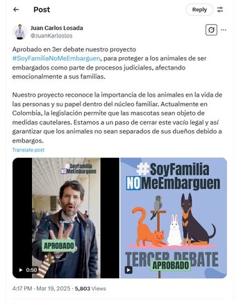 Juan Carlos Losada habló de