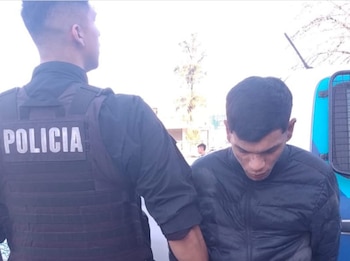 El sospechoso detenido