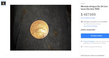 En la moneda antigua de