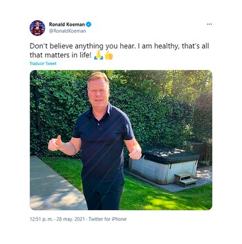 Ronald Koeman tuit