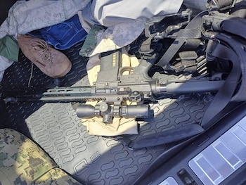 Armas decomisadas en Culiacán