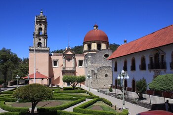 Plaza principal de Mineral del
