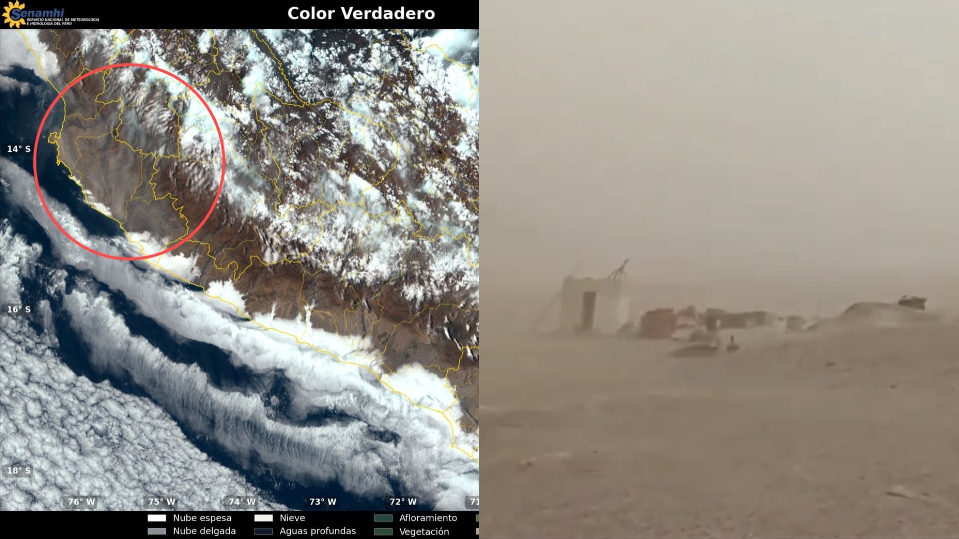 ¿Vuelven tormentas de arena en Ica? Senamhi alerta fuertes vientos que podrían generar este fenómeno en la costa peruana