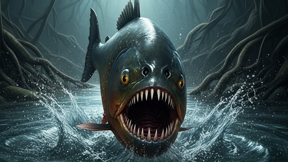 La piraña posee una reputación temida que surge más de mitos y relatos exagerados que de evidencias científicas comprobadas