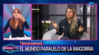 Magaly Medina rompe su silencio y responde a Alejandra Baigorria tras entrevista en ‘Día D’. Captura: Magalt RV La Firme.
