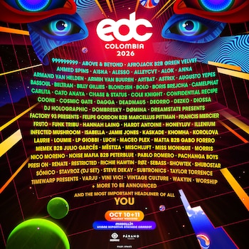 Alesso, Deadmau5, Illenium, Kaskade, Armin van Buuren, Boris Brejcha y ALOK encabezan la programación de EDC Colombia - crédito cortesía Páramo Presenta
