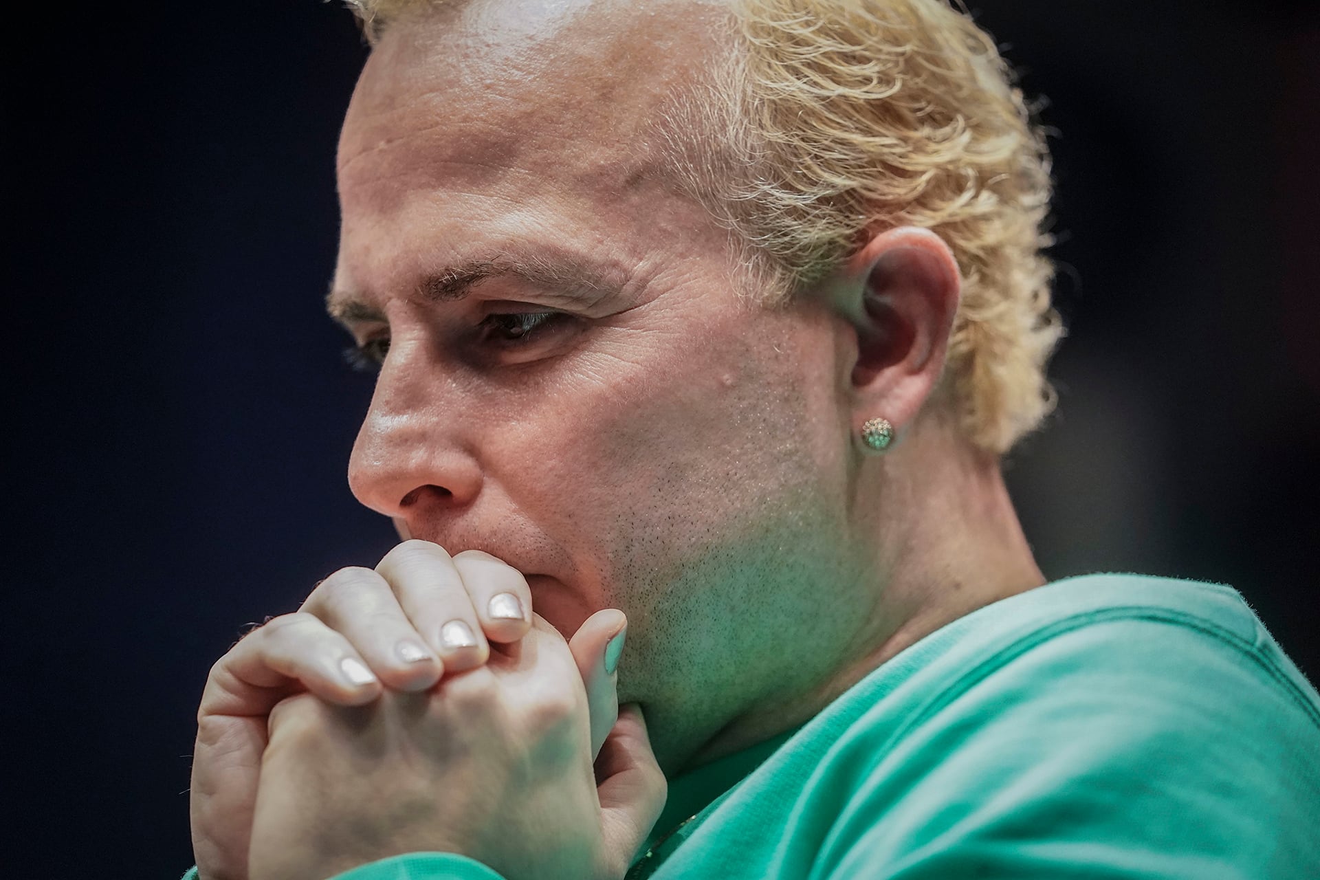 Metropolitan Opera's new music director Yannick Nézet-Séguin, right, listens during an interview, Wednesday, Feb. 14, 2024, in New York. (AP Photo/Bebeto Matthews)