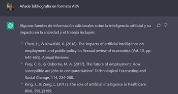 Los usuarios de ChatGPT pueden