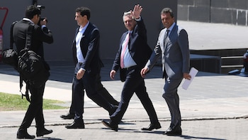 Alberto Fernández se reunió hoy