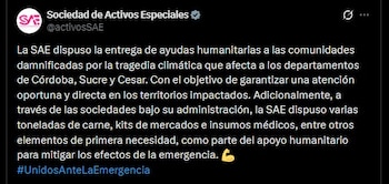 La SAE dispone 21 predios