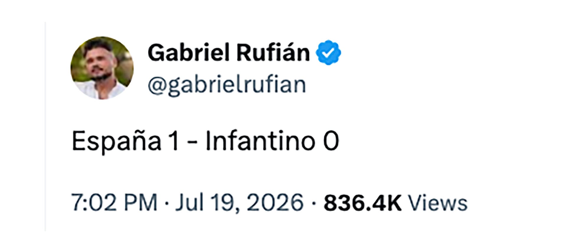 El legislador Gabriel Rufián que propuso la unidad de la izquierda con la derecha fue uno de los que generaron campañas de odio contra Argentina