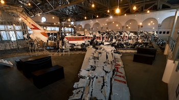 Vista general de los restos