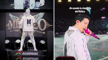 Diseñador mexicano rompe en llanto tras ver a Jin de BTS usando chamarra creada para Místico
