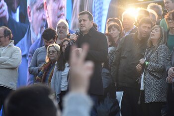 Mariano Recalde, senador nacional, presidente