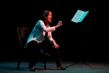 La actriz Raquel Diana participa