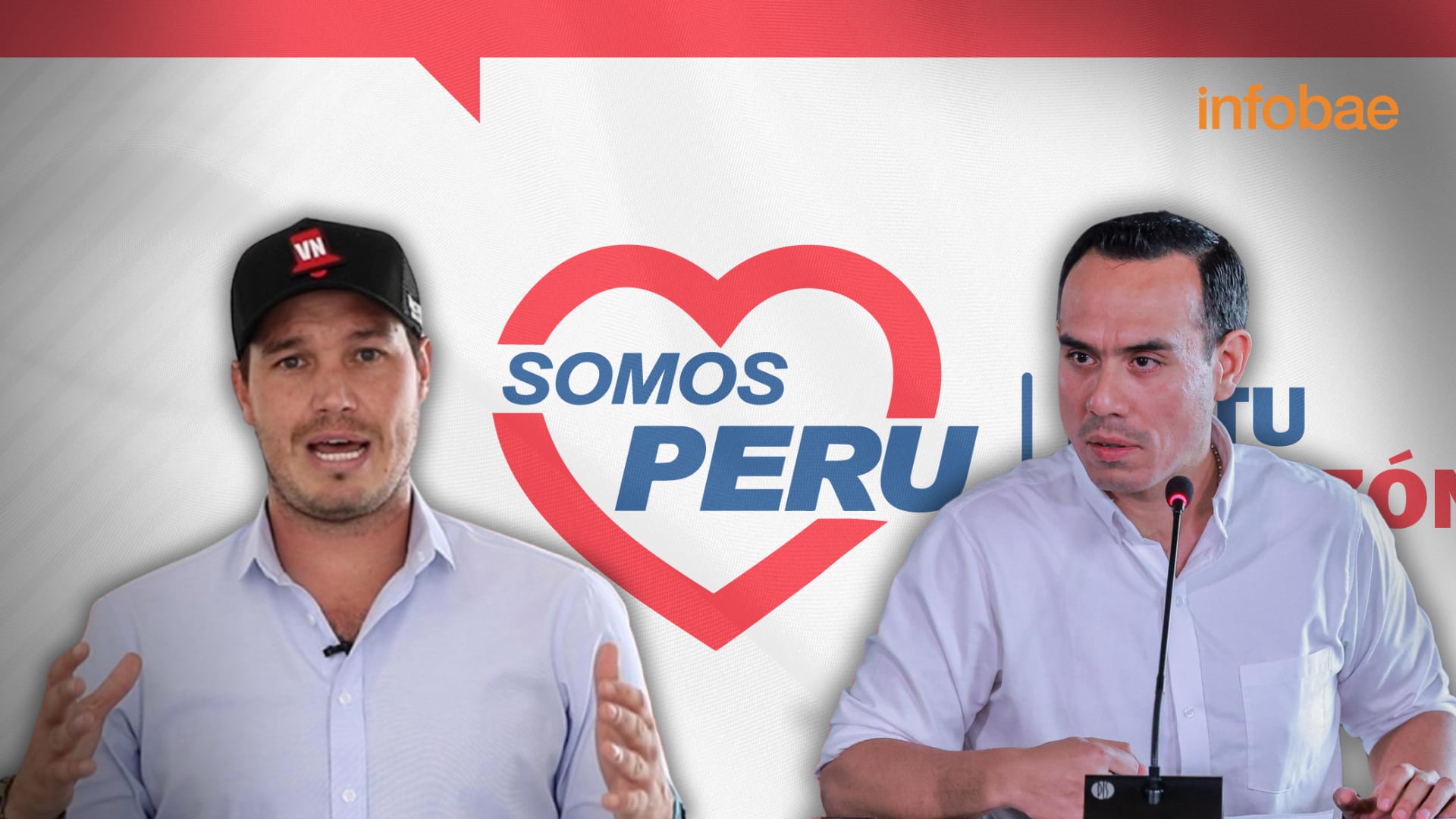 George Forsyth marca distancia de José Jerí a través de un video en Instagram. “Es vergonzoso ver al presidente asistir a reuniones de madrugada”. Foto: Composición Infobae