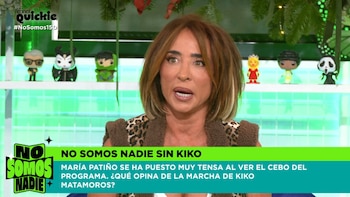 María Patiño se pronuncia sobre