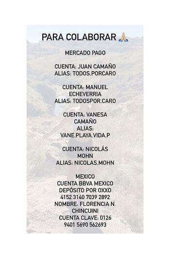 Los datos para ayudar a