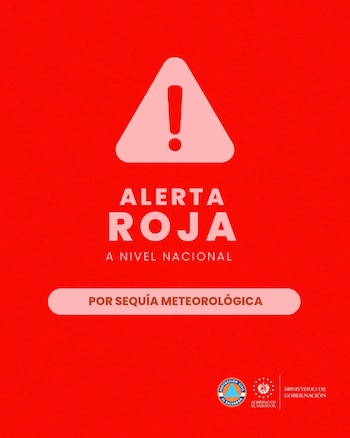 Alerta roja nacional por sequía en El Salvador y el dato técnico que encendió a Protección Civil (Foto cortesía Protección Civil)