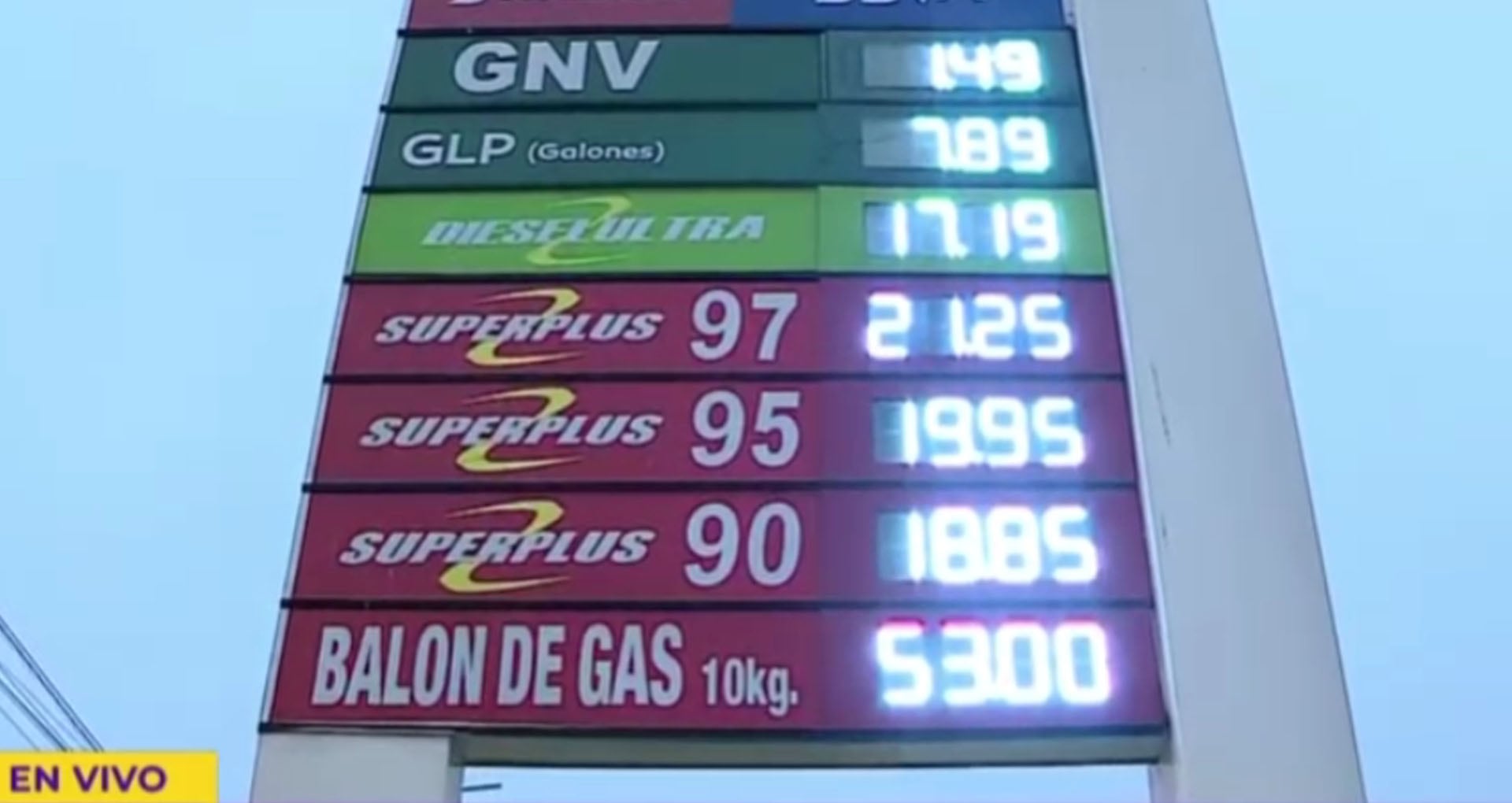 Gasolinas bajan de precio en Lima. (Latina Noticias)