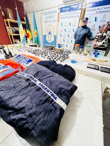 Operativo policial en La Matanza