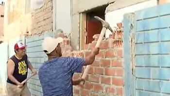 Vecinos de la zona conocida