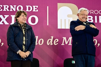 El presidente López Obardor y