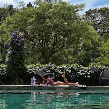 Rufina disfrutando a pleno del