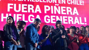 La izquierda cerró su campaña