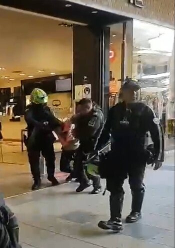 El sujeto habría llegado al