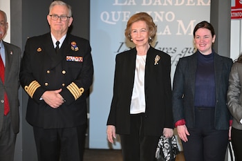 La reina Sofía visita el