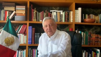 El presidente López Obrador informó