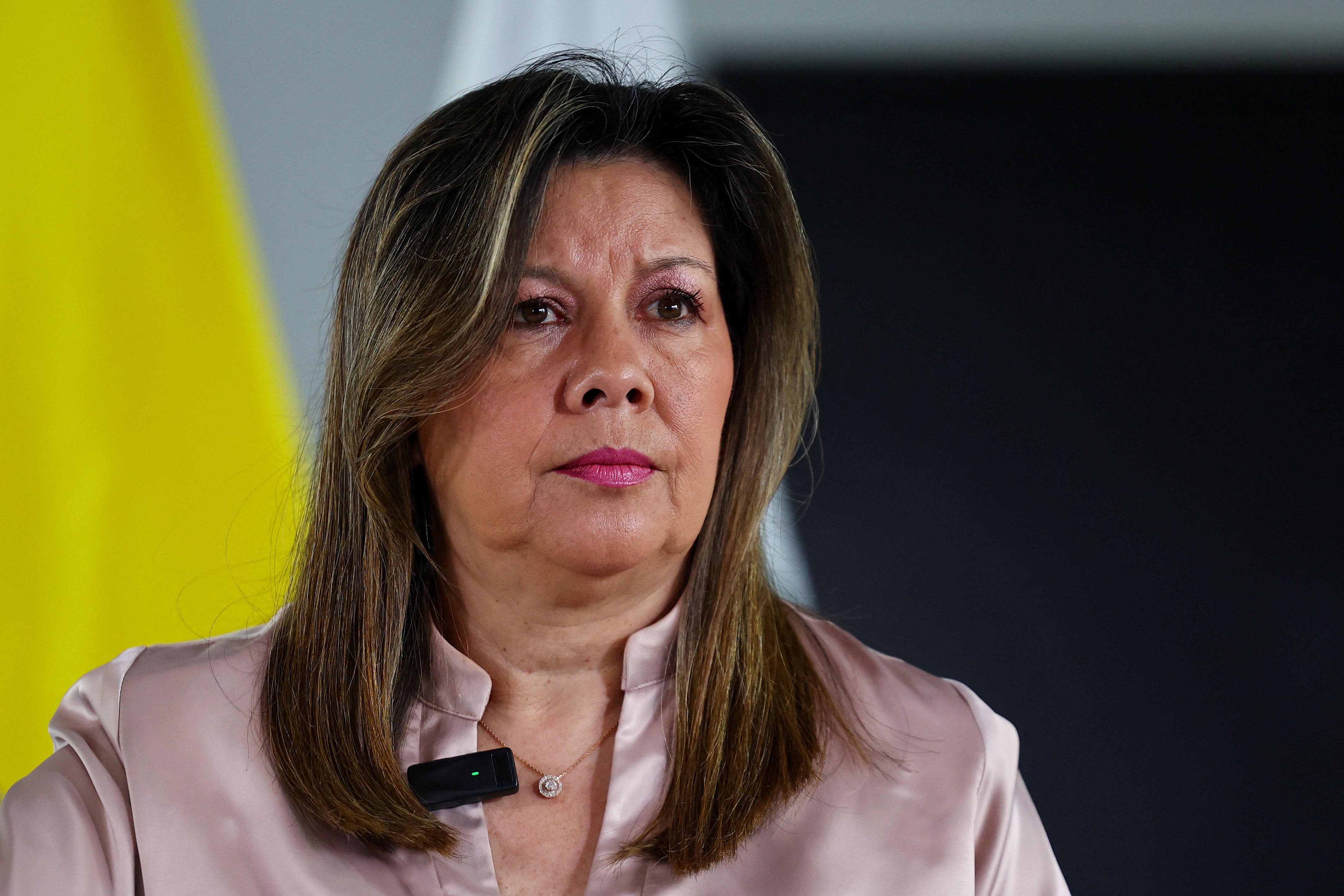 Luz Adriana Camargo ha sido cuestionada por el presidente Gustavo Petro - crédito Luisa Gonzalez/REUTERS
