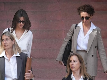 Las hermanas de Jonathan Andic. (Europa Press)