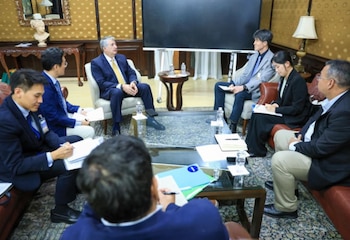 El Instituto de Conservación Forestal (ICF) y el Servicio Forestal de Corea profundizan políticas de conservación y restauración con métodos innovadores adaptados al contexto hondureño. (Foto: Casa Presidencial)