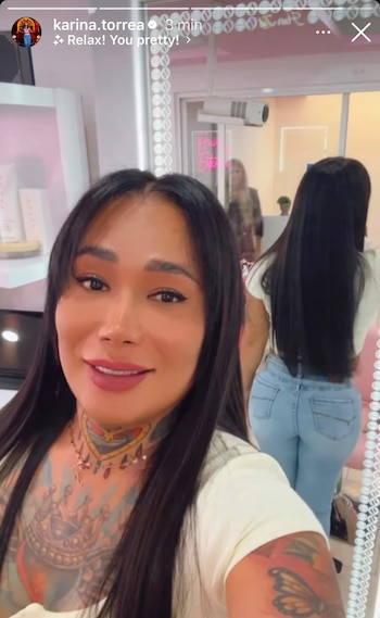 Este es el nuevo look de Karina Torres (Ig/karina.torrea)