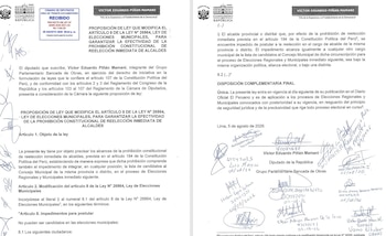 Proyecto de ley para evitar la reelección inmediata de alcaldes en Perú