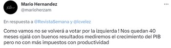 Trinos del empresario Mario Hernández
