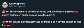 Elan Ricardo no continuaría en
